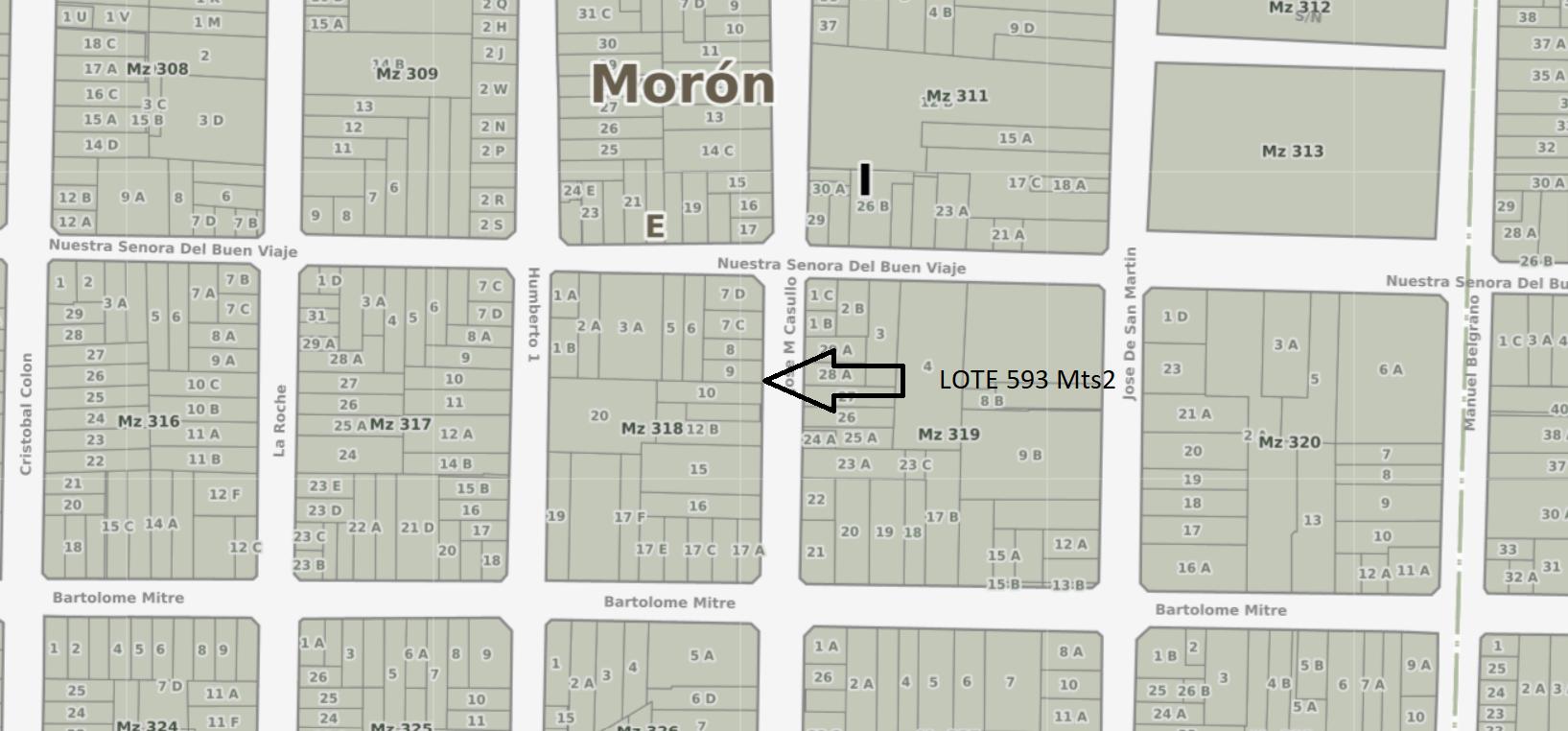 Terreno en venta · Morón Sur, Morón, Morón, GBA Oeste, Provincia de Buenos Aires