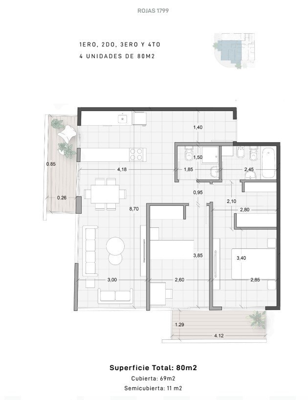 Departamento en venta · Villa Crespo, CABA
