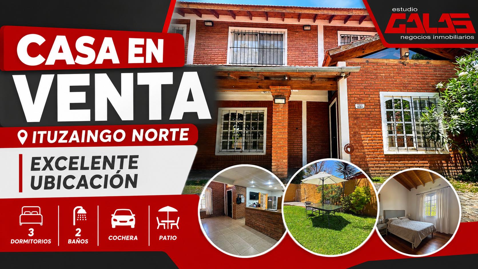 Casa en venta · Ituzaingó Norte, Ituzaingó, GBA Oeste, Provincia de Buenos Aires