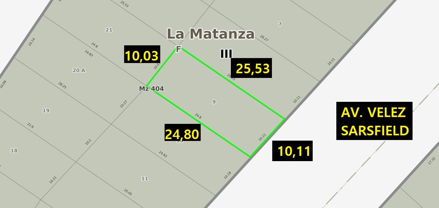 Terreno en venta · Ciudad Madero, La Matanza, GBA Oeste, Provincia de Buenos Aires