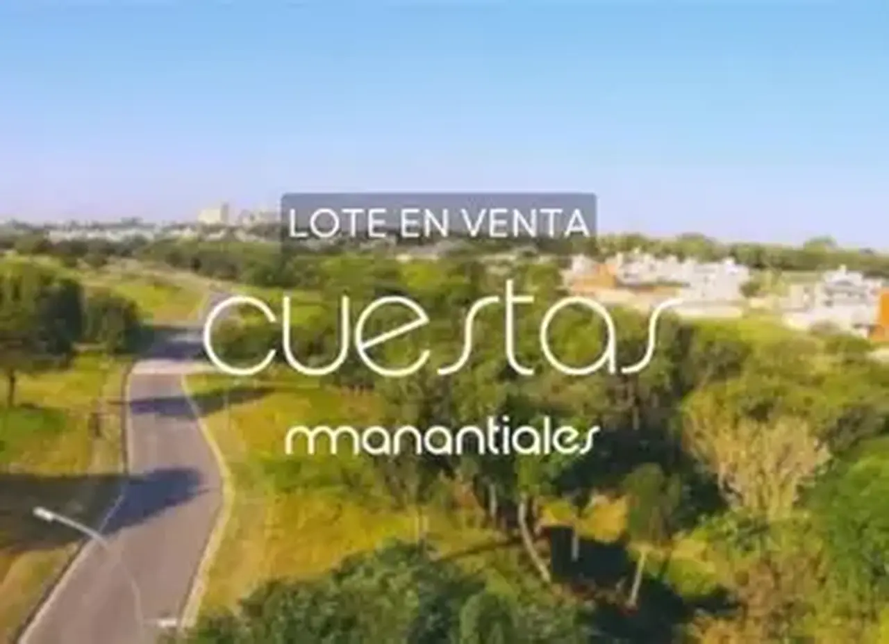 Terreno en venta · Cuestas de Manantiales