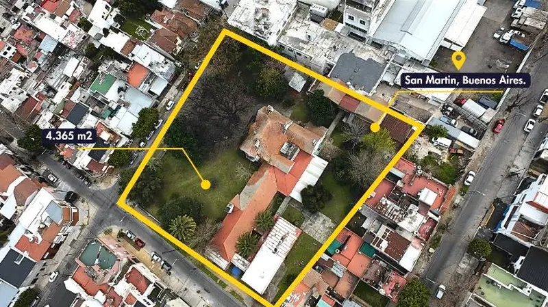Terreno en venta · San Martin, General San Martin, GBA Norte, Provincia de Buenos Aires