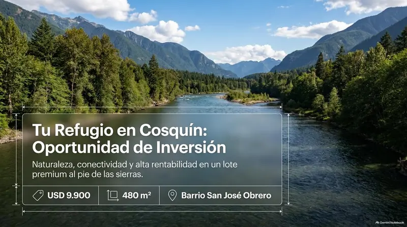 Terreno en venta · Punilla, Córdoba