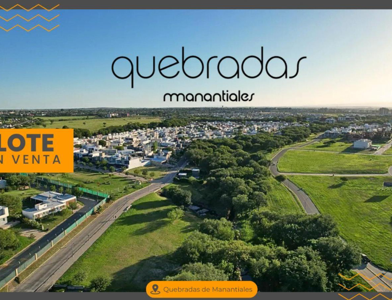 Terreno en venta en Quebrada de Manantiales – USD 75.000 - foto 1