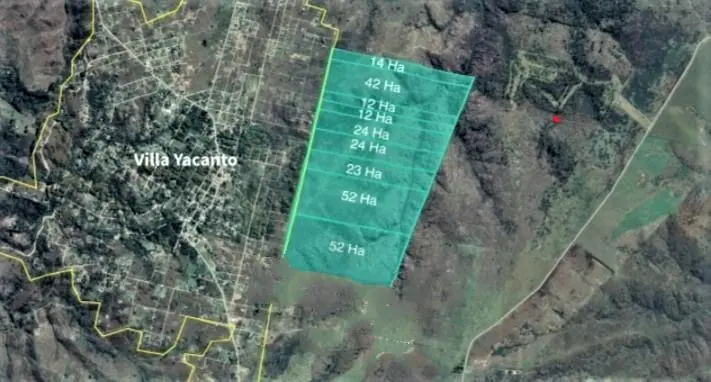 Terreno en venta · Yacanto Calamuchita, Calamuchita, Córdoba