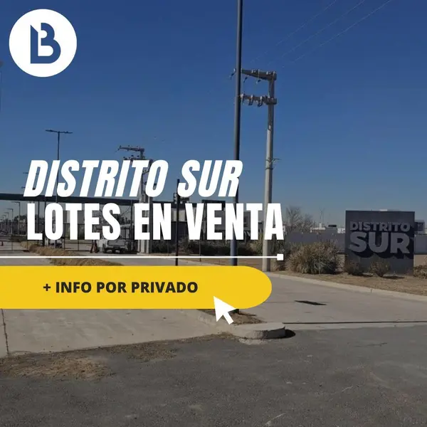 Terreno en venta · Distrito Sur, Córdoba Capital, Córdoba