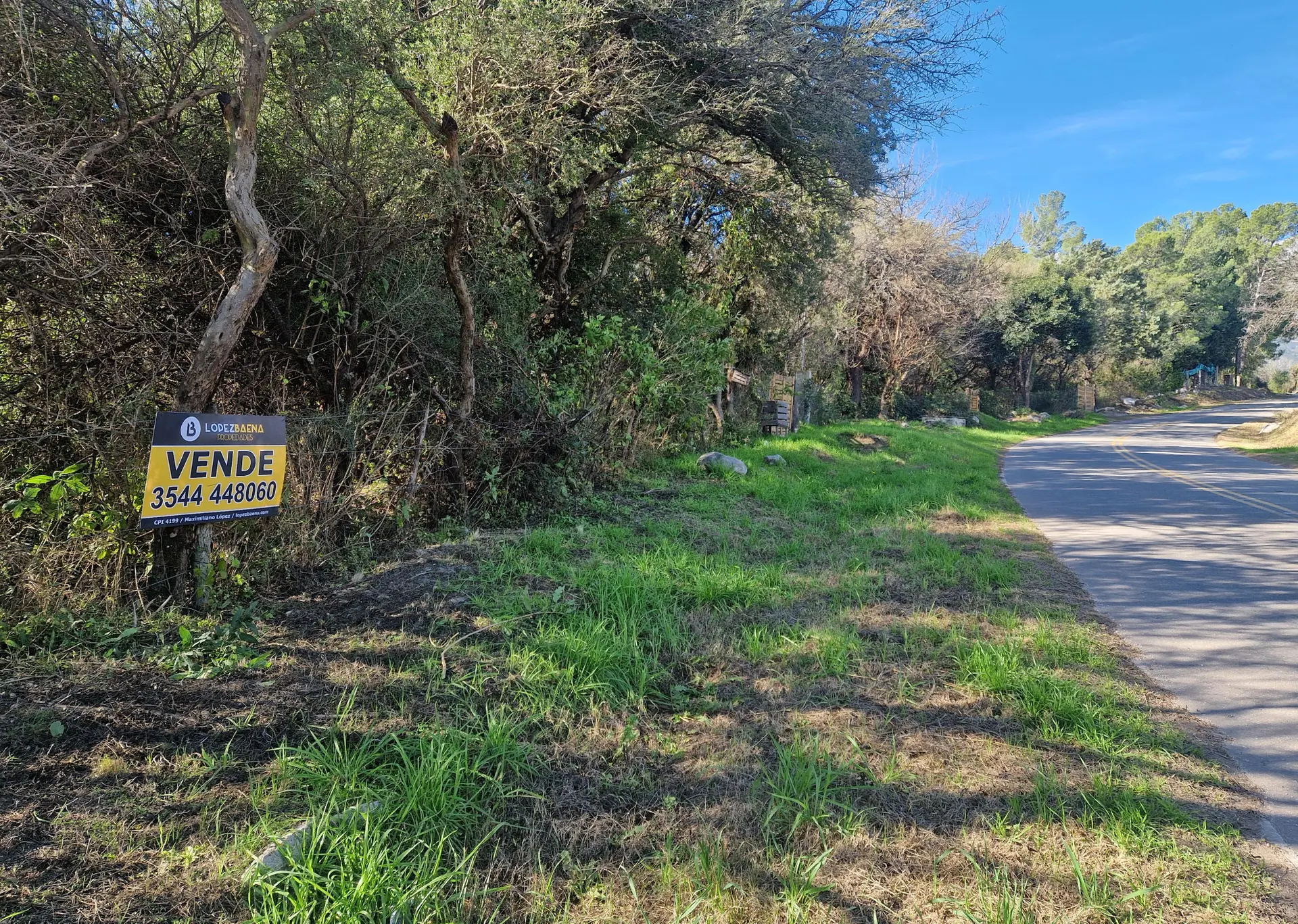 Terreno en venta · San Javier, Córdoba