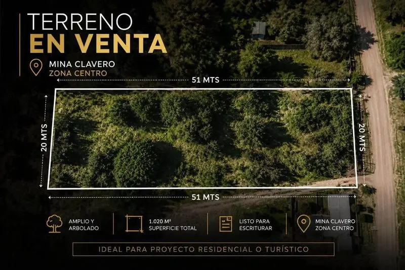 Terreno en venta · Mina Clavero, San Alberto, Córdoba