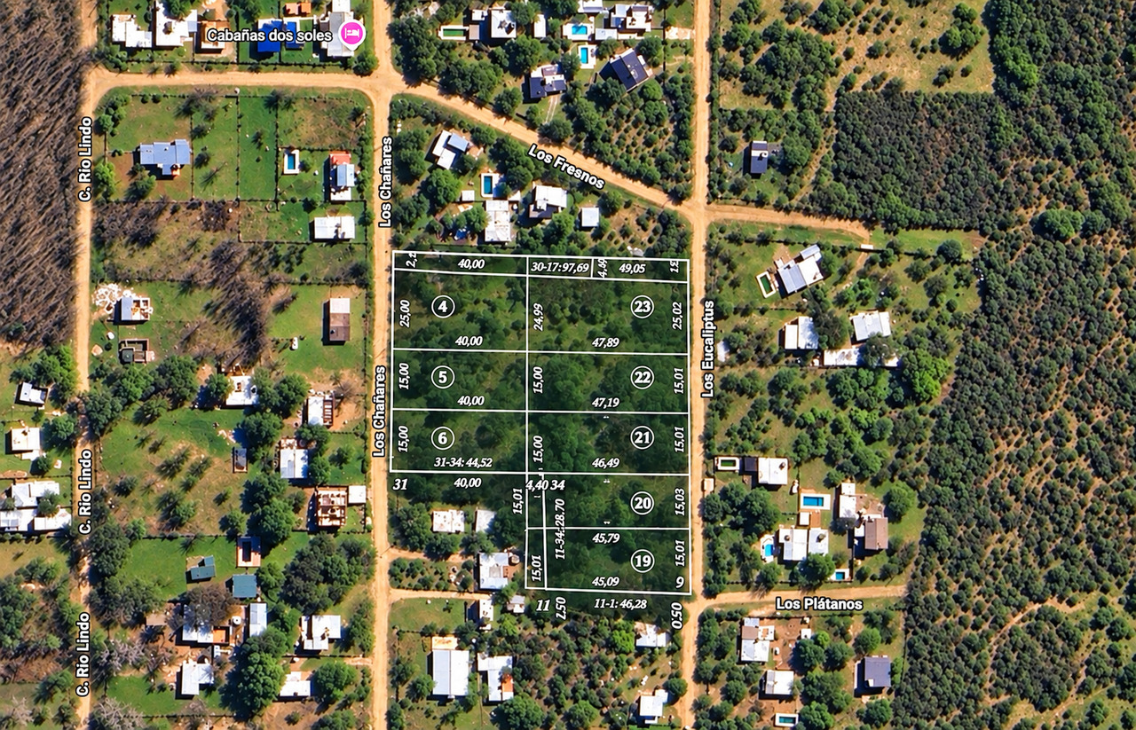 Terreno en venta en Villa Los Aromos – USD 89.000 - foto 1