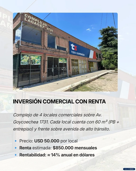 Comercio en venta · Villa Allende