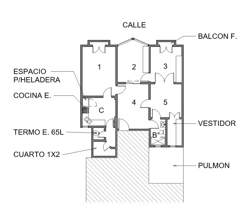 Departamento en venta · Balvanera, CABA