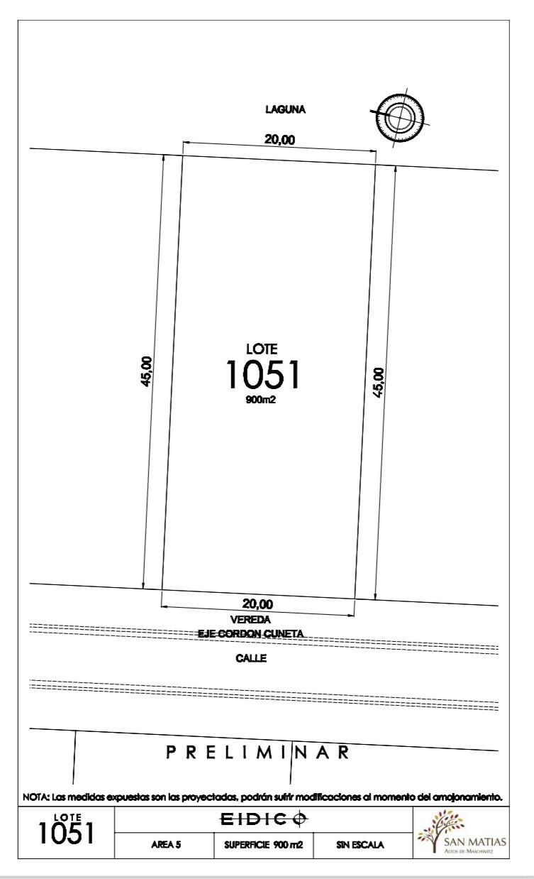 Terreno en venta · San Matías, Escobar, GBA Norte, Provincia de Buenos Aires