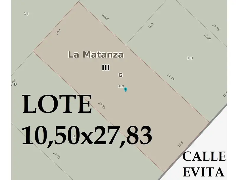 Terreno en venta · Ciudad Madero, La Matanza, GBA Oeste, Provincia de Buenos Aires