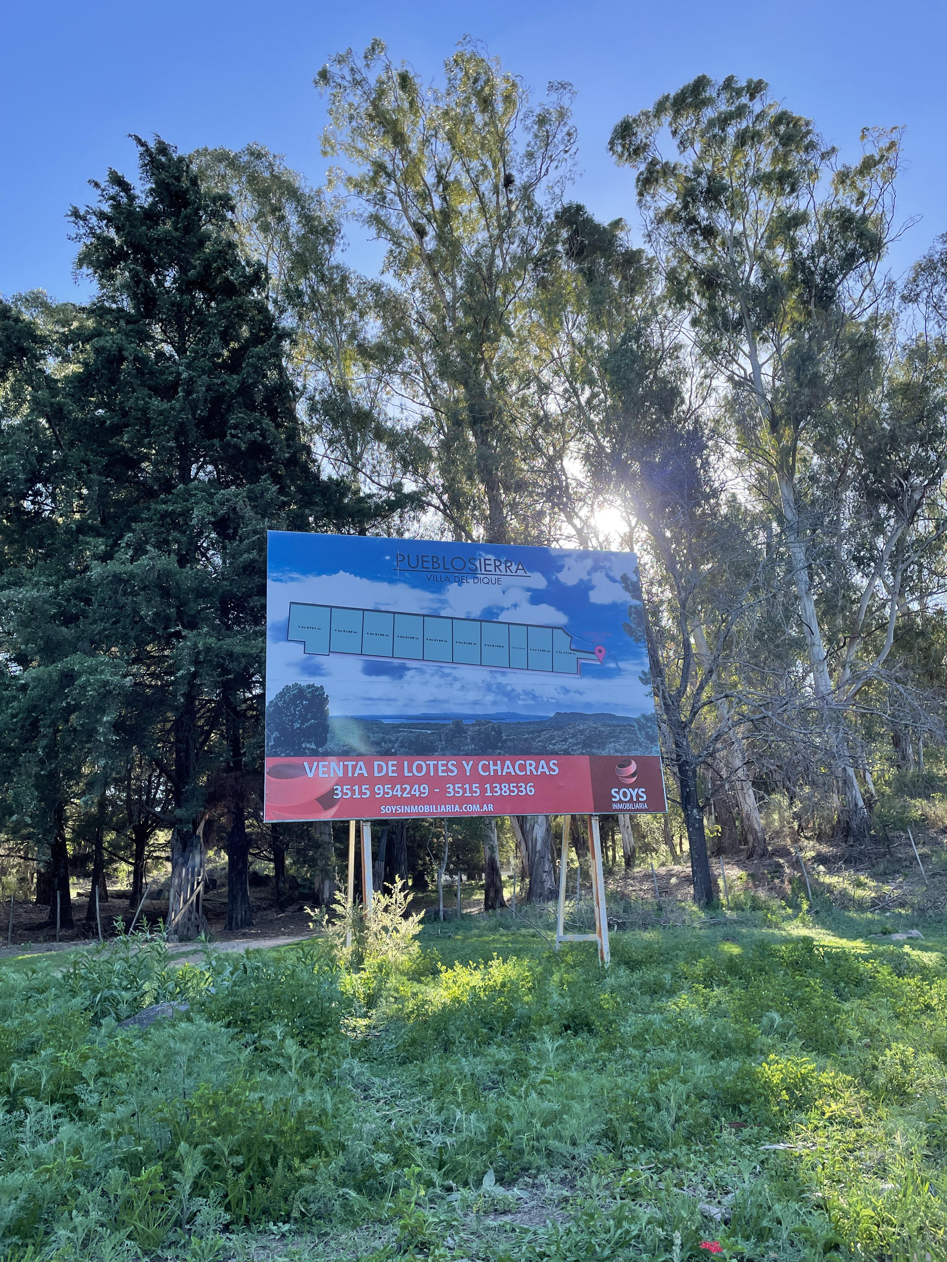 Terreno en venta · Villa Del Dique, Calamuchita, Córdoba