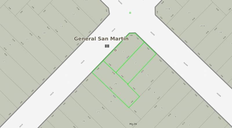 Terreno en venta · Villa Ballester, General San Martin, GBA Norte, Provincia de Buenos Aires