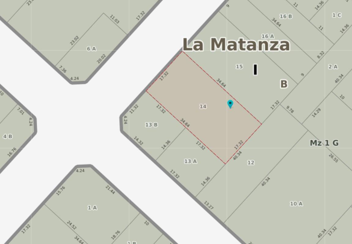 Terreno en venta · Villa Luzuriaga, La Matanza, GBA Oeste, Provincia de Buenos Aires