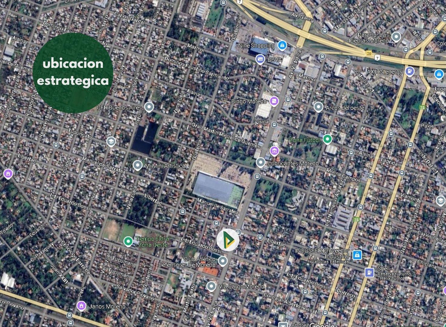 Terreno en venta · Moreno, GBA Oeste, Provincia de Buenos Aires