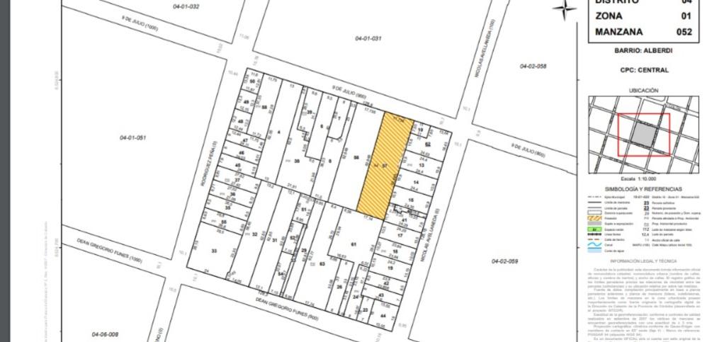 Terreno en venta · Centro, Córdoba Capital, Córdoba