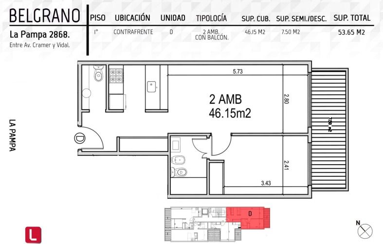 Departamento en venta · Belgrano, Pergamino, Pergamino, Interior de Buenos Aires, Provincia de Buenos Aires