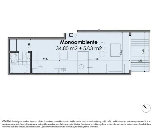 Departamento en venta · Colegiales, CABA Departamento en venta · Colegiales, CABA