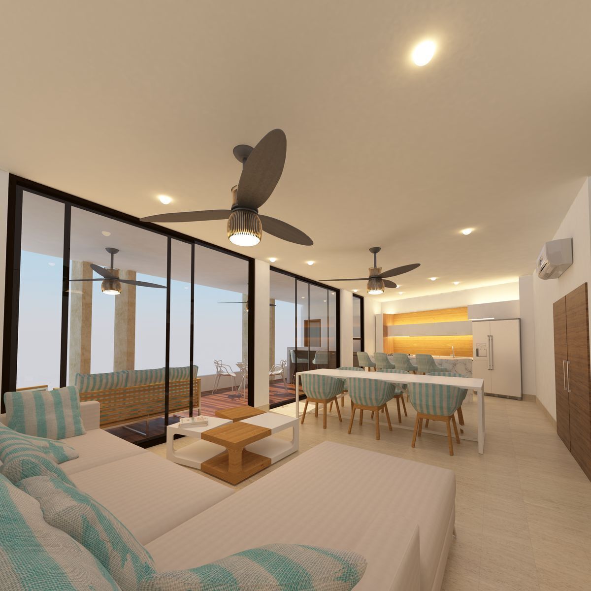 Departamento en venta · Telchac Puerto, Mérida, Yucatán