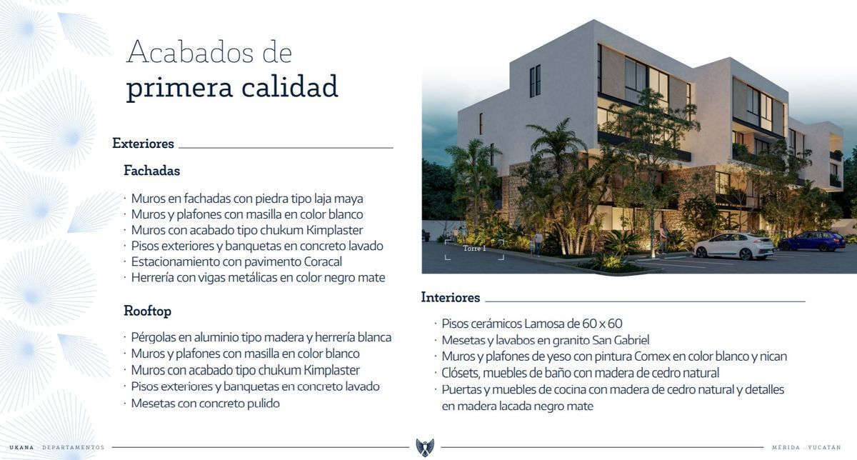 Departamento en venta · Cholul, Mérida, Yucatán