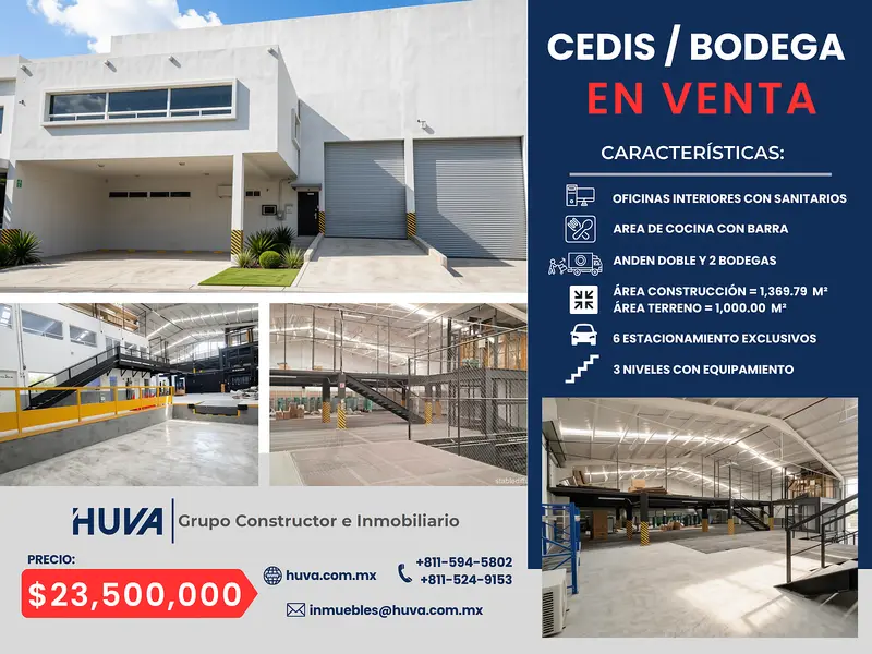 Nave industrial en venta · Parque 300, Santa Catarina, Nuevo León