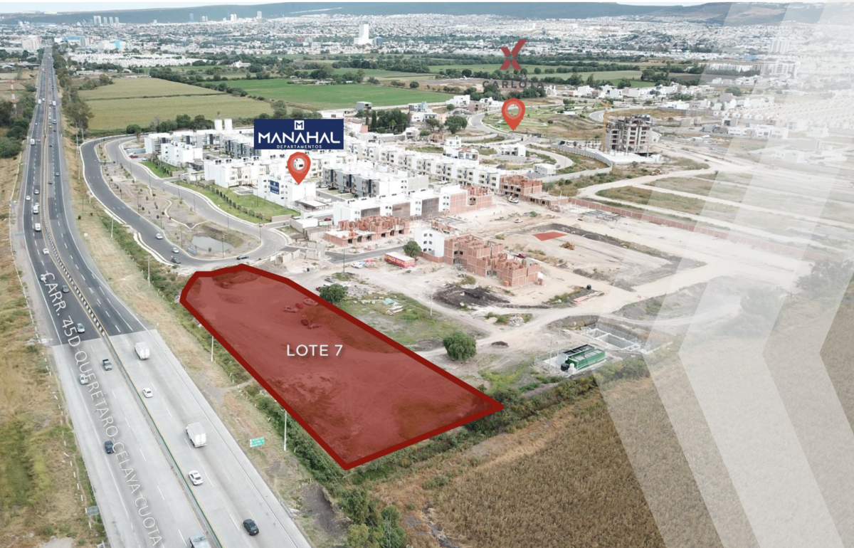 Lote en venta · Carlota Hacienda Vanegas, Corregidora, Querétaro