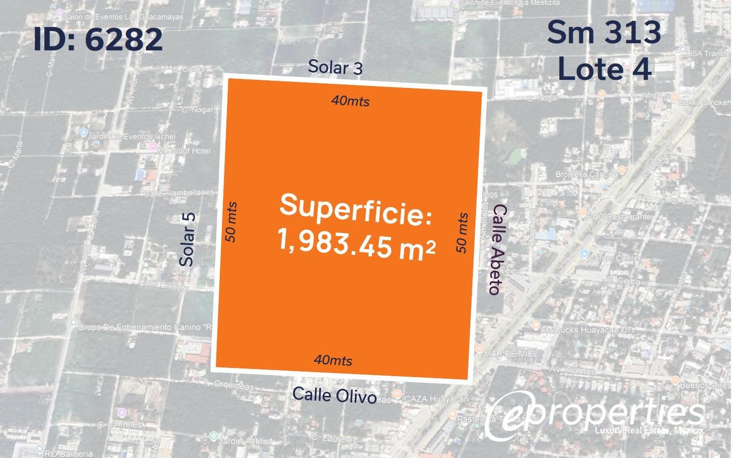 Lote en venta · Supermanzana 313, Benito Juárez, Quintana Roo