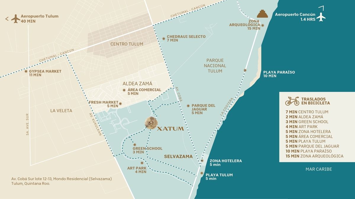Departamento en venta · Bahías de Punta Solimán, Tulum, Quintana Roo