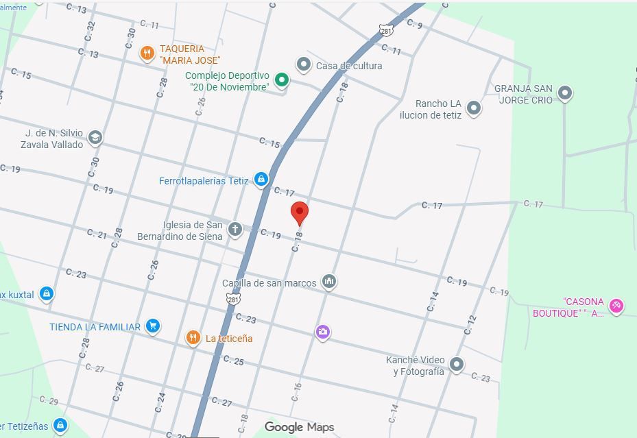 Lote en venta · Tetiz, Tetiz, Yucatán