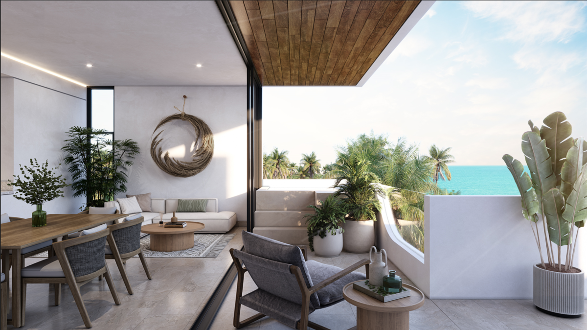 Departamento en venta · Telchac Puerto, Mérida, Yucatán