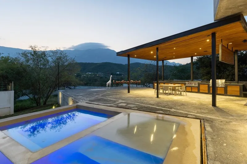 Casa en venta · El Barrial, Santiago, Nuevo León