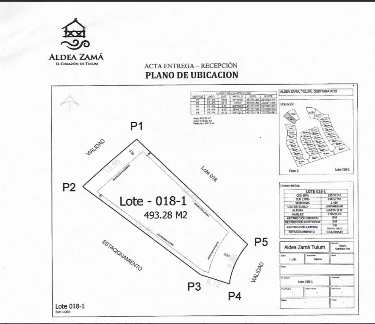 Lote en venta · Aldea Zama, Tulum, Quintana Roo
