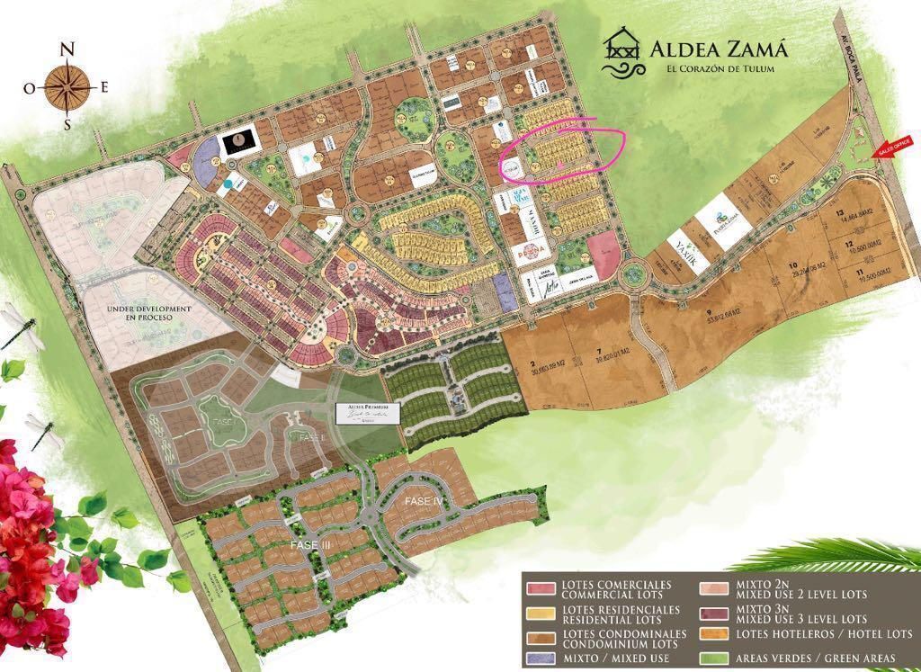 Lote en venta · Aldea Zama, Tulum, Quintana Roo