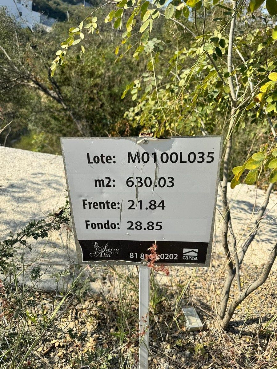 Lote en venta · Sierra Alta 9o Sector, Monterrey, Nuevo León