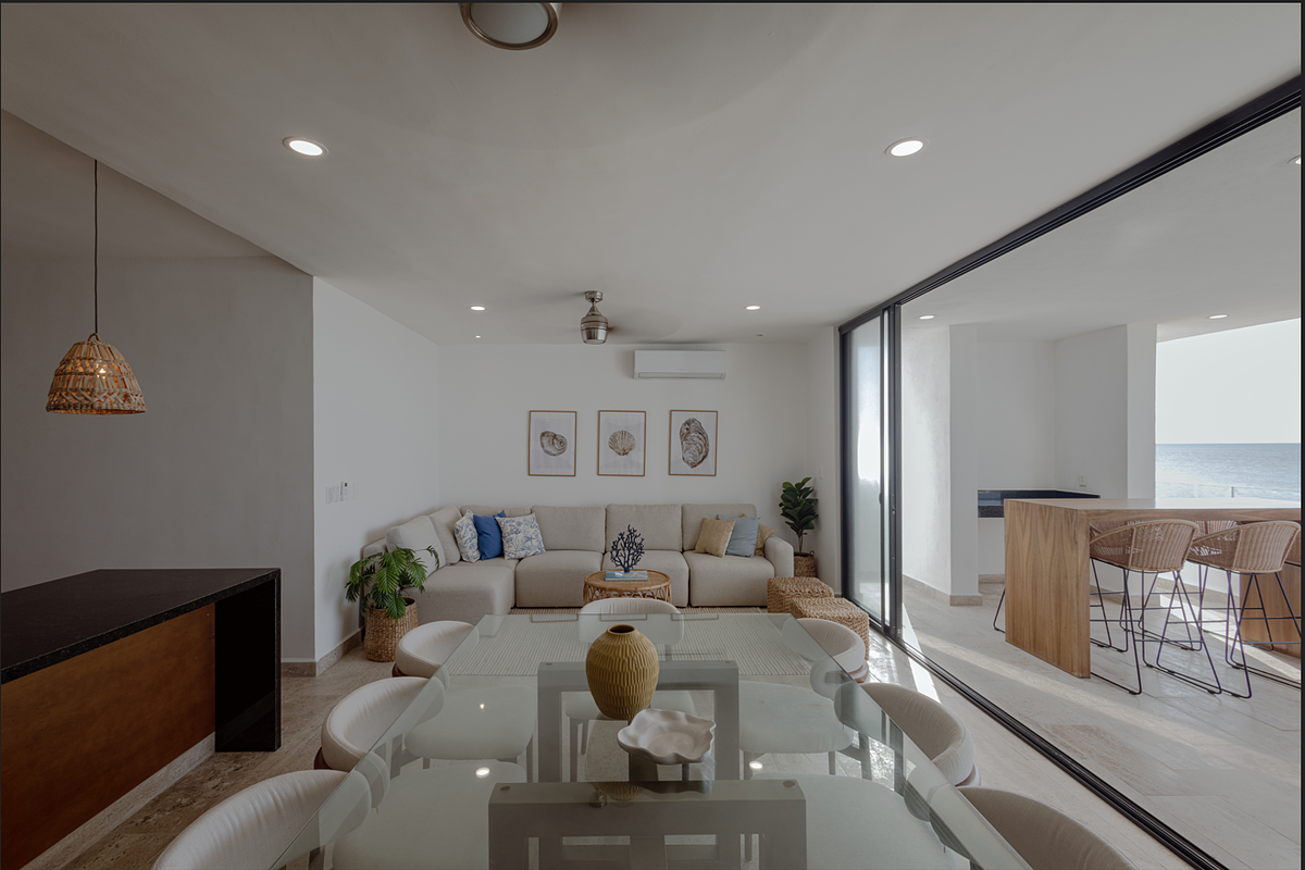 Departamento en venta · Telchac Puerto, Mérida, Yucatán