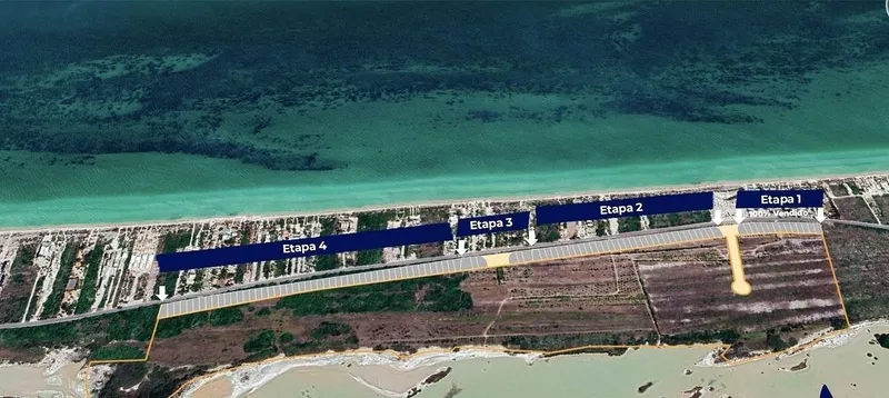 Lote en venta · Pueblo San Bruno, Telchac Puerto, Yucatán