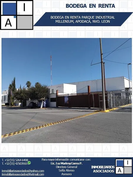 Bodega en renta · Parque Industrial Milenium, Apodaca, Nuevo León