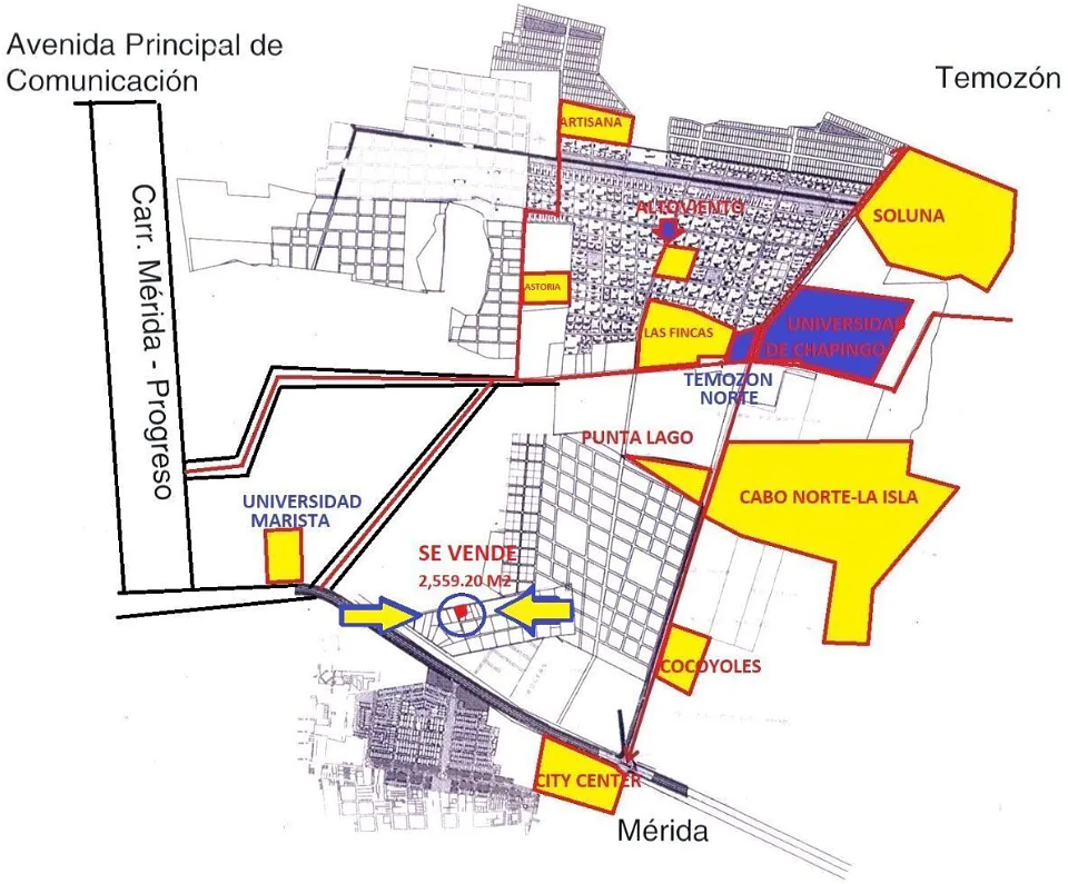Lote en venta · Temozon Norte, Mérida, Yucatán