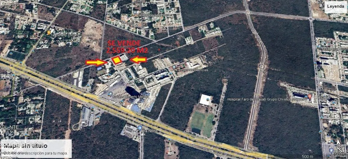 Lote en venta · Temozon Norte, Mérida, Yucatán