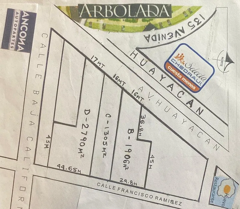 Lote en venta · Alfredo V Bonfil, Benito Juárez, Quintana Roo