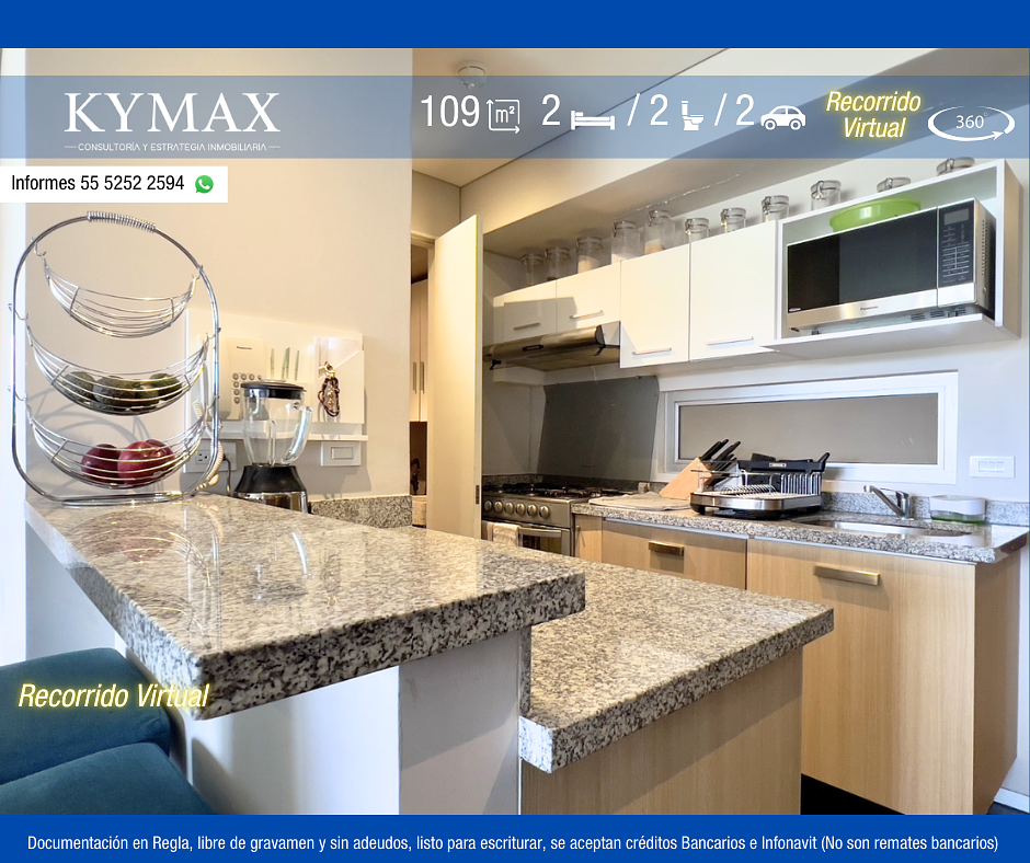 Departamento en venta · Torres de Potrero, Álvaro Obregón, Ciudad de México