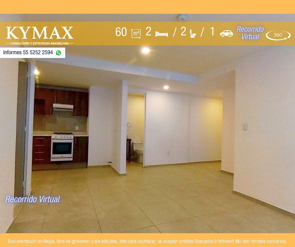 Departamento en venta · San Pedro de los Pinos, Álvaro Obregón, Ciudad de México