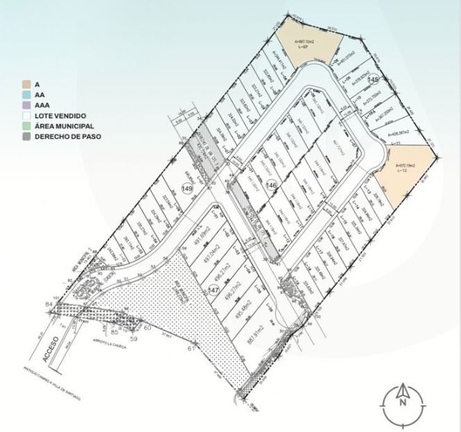Lote en venta · Instituto Tecnológico de Estudios Superiores de Monterrey, Monterrey, Nuevo León