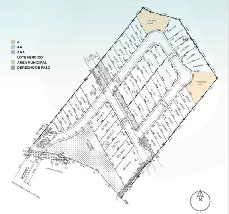 Lote en venta · Instituto Tecnológico de Estudios Superiores de Monterrey, Monterrey, Nuevo León