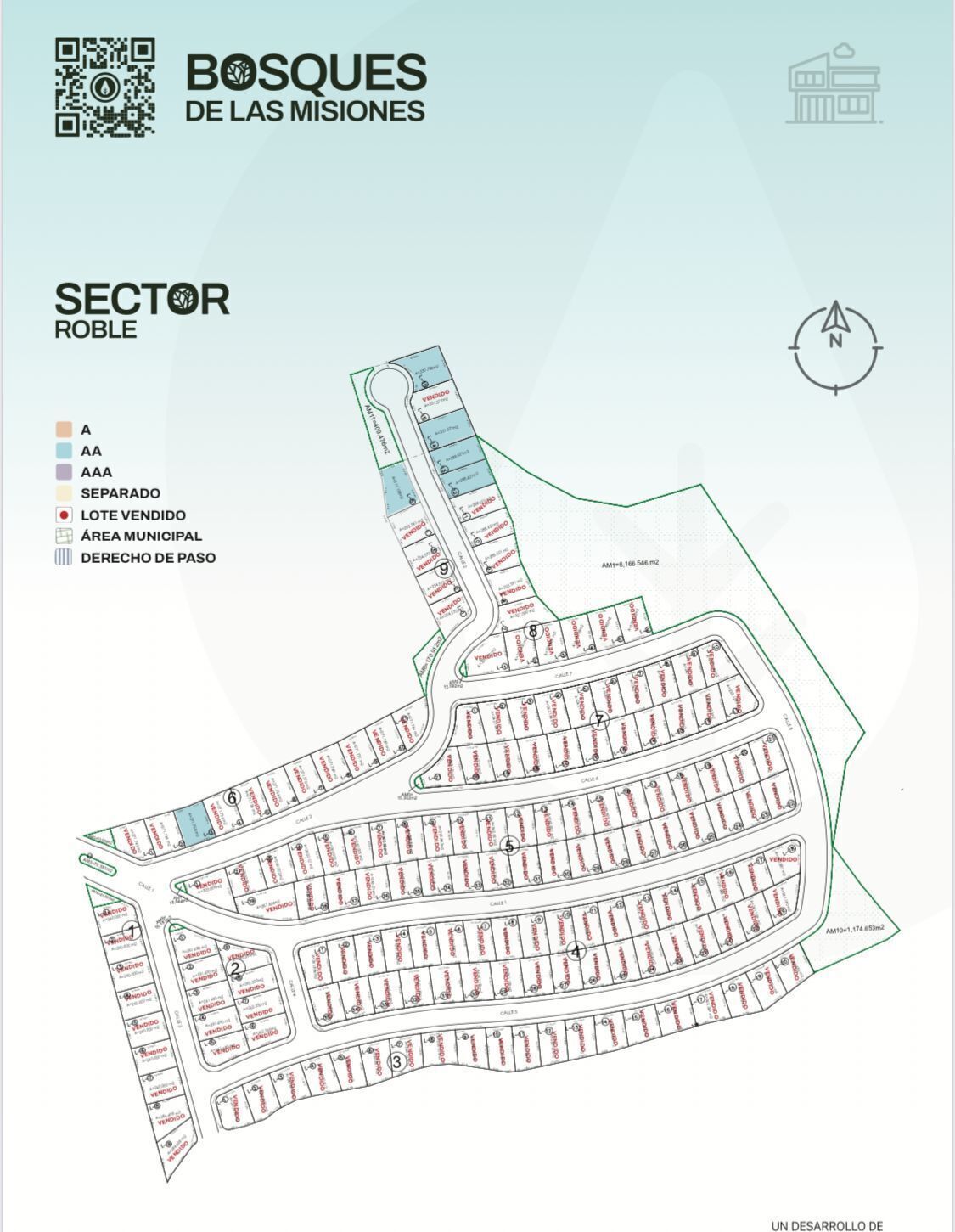 Lote en venta · Bosques de las Misiones Sector Encino, Santiago, Nuevo León