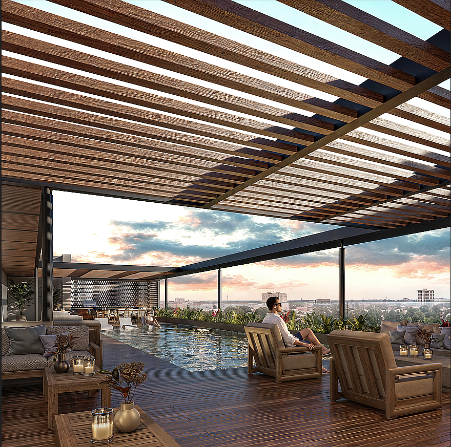 Departamento en venta · Monte Alban, Mérida, Yucatán