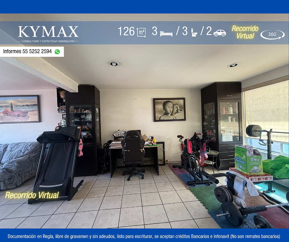 Departamento en venta · Piloto Adolfo Lopez Mateos, Álvaro Obregón, Ciudad de México