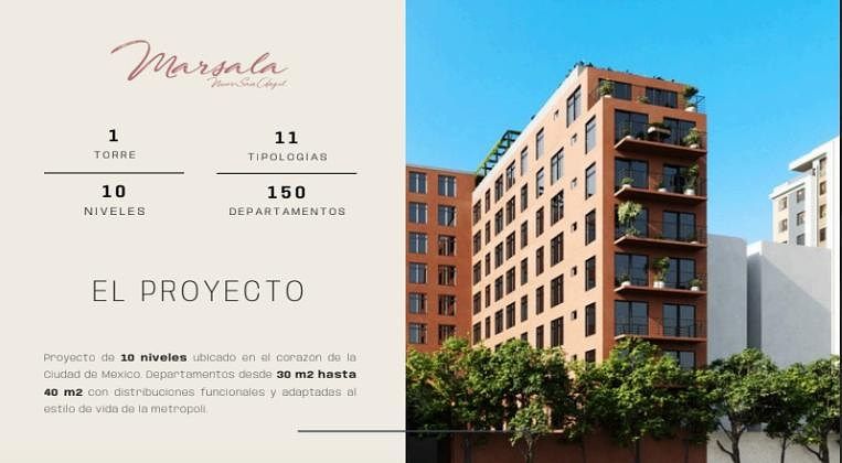 Departamento en venta · Merced Gómez, Álvaro Obregón, Ciudad de México